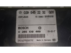 Recambio de centralita asr para mercedes-benz clase e (w210) berlina diesel 270 cdi (210.016) referencia OEM IAM 0295452232Q01 0 2