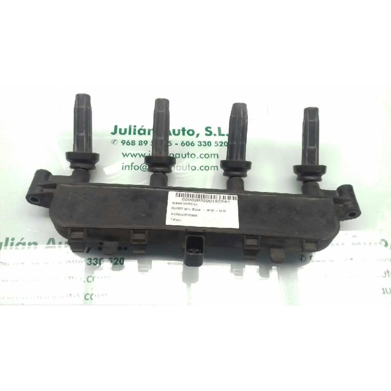 Recambio de bobina encendido para peugeot 206+ básico referencia OEM IAM 9628158580  