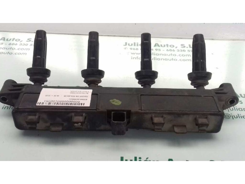 Recambio de bobina encendido para peugeot 206 berlina xr referencia OEM IAM 9624675580  SAGEN