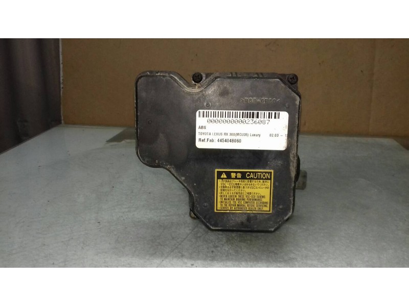 Recambio de abs para toyota lexus rx 300 (mcu35) luxury referencia OEM IAM 4454048060 8954148060 1338007261