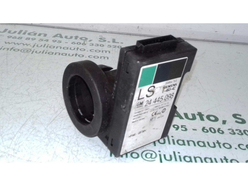 Recambio de centralita inmovilizador para opel corsa c enjoy referencia OEM IAM 24445098 5WK4763 SIEMENS