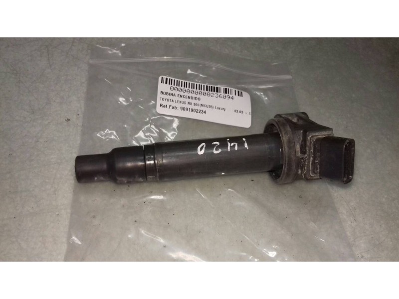 Recambio de bobina encendido para toyota lexus rx 300 (mcu35) luxury referencia OEM IAM 9091902234  DENSO
