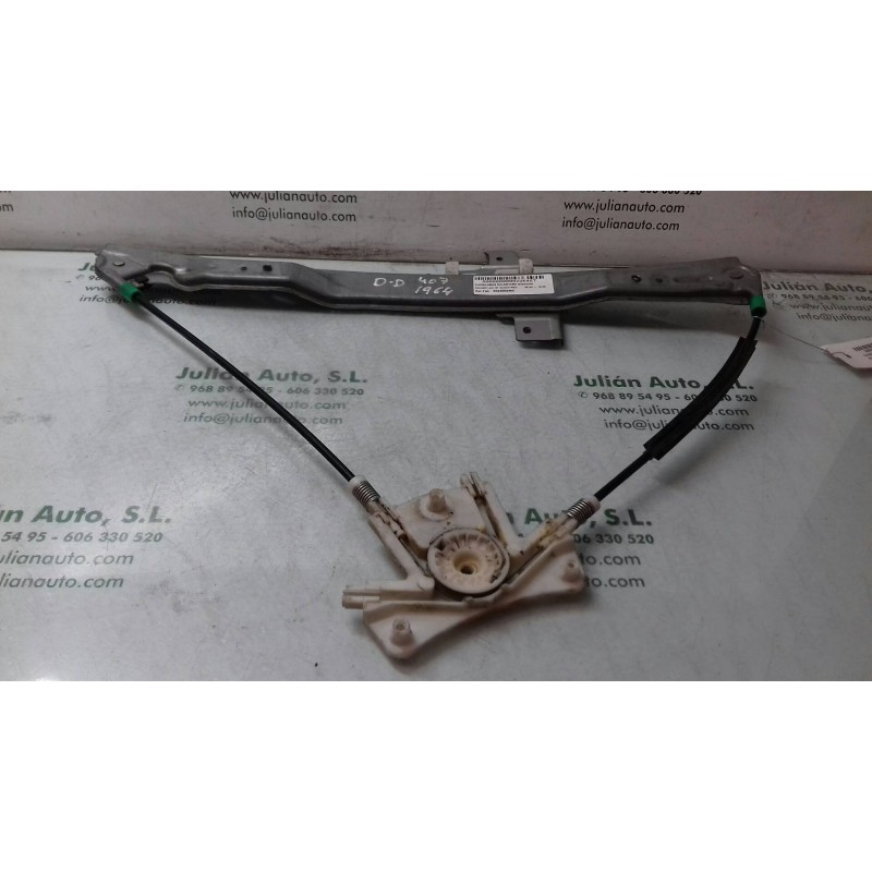 Recambio de elevalunas delantero derecho para peugeot 407 st confort pack referencia OEM IAM 9644893480 994327101 ELECTRICO