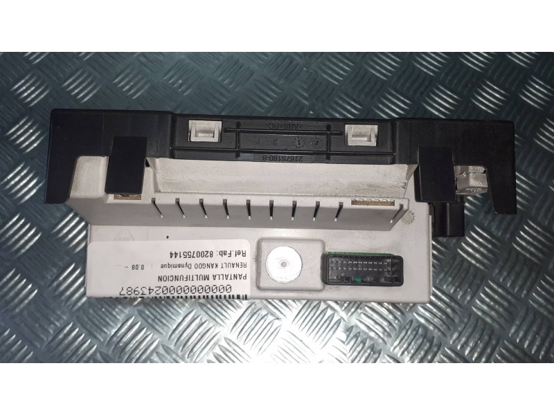 Recambio de pantalla multifuncion para renault kangoo dynamique referencia OEM IAM 8200755144 281203492A 216751791