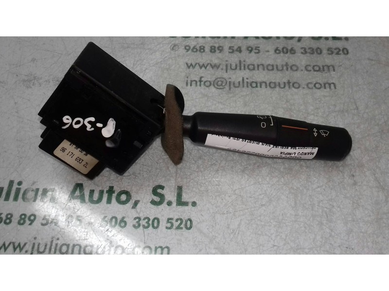 Recambio de mando limpia para peugeot 306 berlina 3/4/5 puertas (s2) boulebard referencia OEM IAM 96171693ZL 61580036 