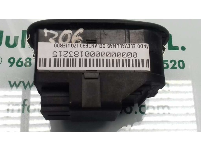Recambio de mando elevalunas delantero izquierdo para peugeot 306 berlina 3/5 puertas (s1) referencia OEM IAM   