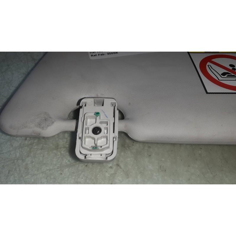 Recambio de parasol derecho para fiat tipo ii (357) berlina easy referencia OEM IAM 356DX  
