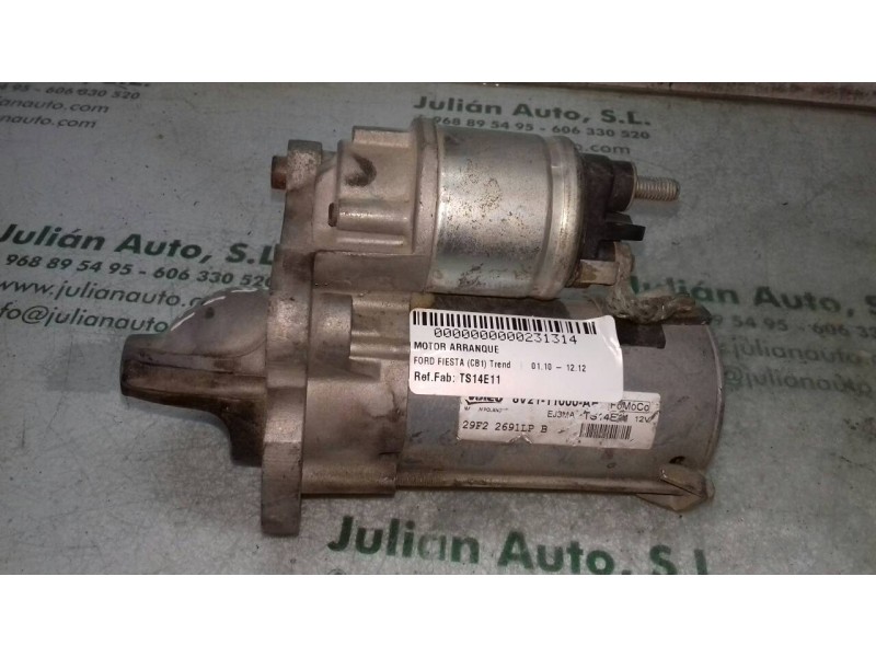 Recambio de motor arranque para ford fiesta (cb1) trend referencia OEM IAM TS14E11 8V2111000AF VALEO