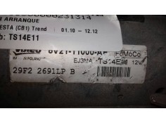 Recambio de motor arranque para ford fiesta (cb1) trend referencia OEM IAM TS14E11 8V2111000AF VALEO 2