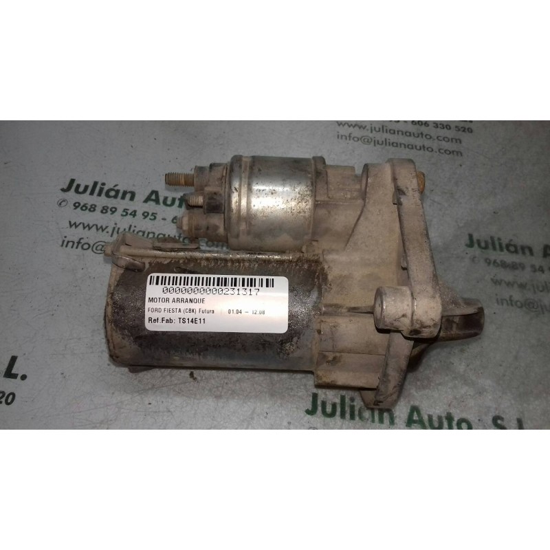 Recambio de motor arranque para ford fiesta (cb1) ambiente referencia OEM IAM TS14E11 8V2111000AC VALEO