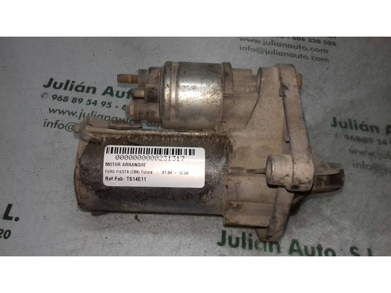 Recambio de motor arranque para ford fiesta (cb1) ambiente referencia OEM IAM TS14E11 8V2111000AC VALEO