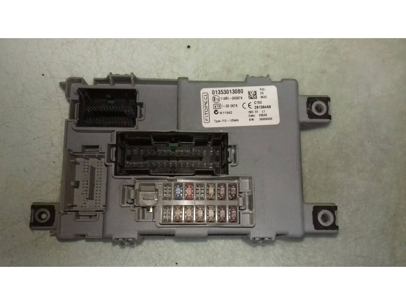 Recambio de caja reles / fusibles para citroen nemo sx referencia OEM IAM 01353013080 F12 125 116RI000674