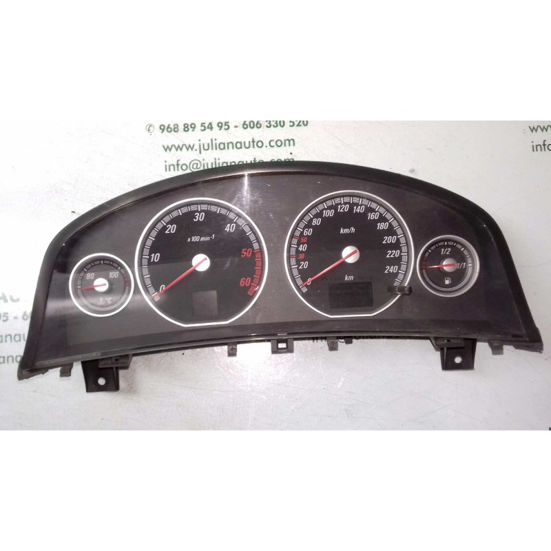 Recambio de cuadro instrumentos para opel vectra c berlina comfort referencia OEM IAM 13144741UZ 110080166038 88311337