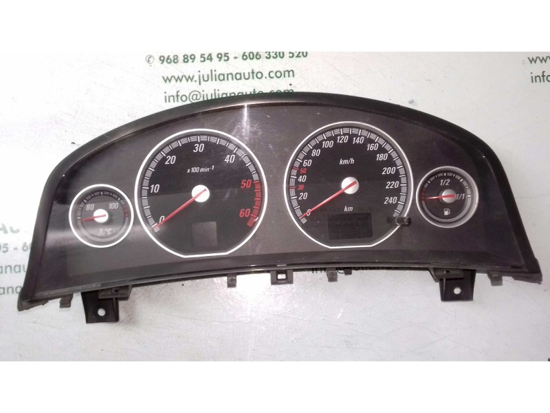 Recambio de cuadro instrumentos para opel vectra c berlina comfort referencia OEM IAM 13144741UZ 110080166038 88311337