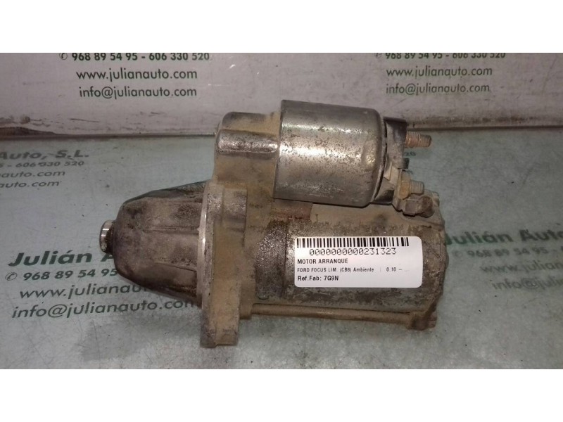 Recambio de motor arranque para ford focus lim. (cb8) ambiente referencia OEM IAM 7G9N 7G9N11000AC FOMOCO
