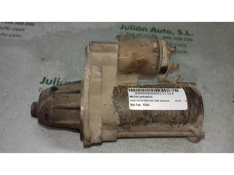Recambio de motor arranque para ford focus berlina (cak) ambiente referencia OEM IAM YS4U YS4U11000AA MOTORCRAFT