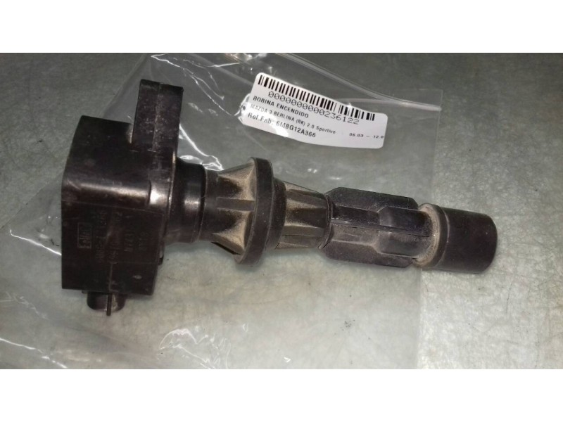 Recambio de bobina encendido para mazda 3 berlina (bk) 2.0 sportive referencia OEM IAM 6M8G12A366 0997001062 N7431