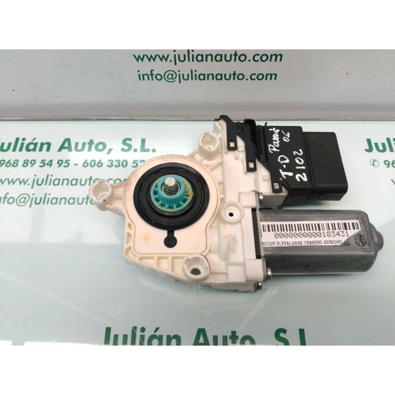 Recambio de motor elevalunas trasero derecho para volkswagen passat variant (3c5) advance referencia OEM IAM 3C9959704 975281200
