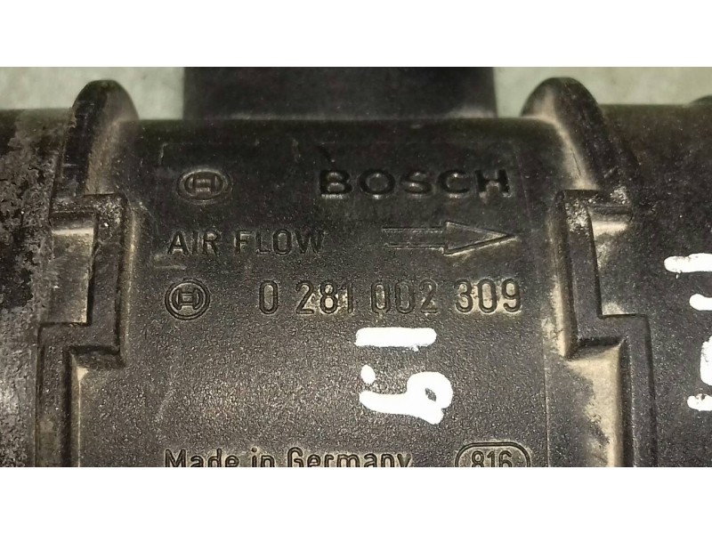 Recambio de caudalimetro para alfa romeo 156 (116) 1.9 jtd 8v impression referencia OEM IAM 0281002309  BOSCH