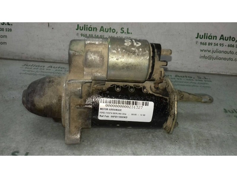 Recambio de motor arranque para ford fiesta berlina ghia referencia OEM IAM 96FB11000KD 0001107043 BOSCH Recambio de motor arranque para ford fiesta berlina ghia referencia OEM IAM 96FB11000KD 0001107043 BOSCH