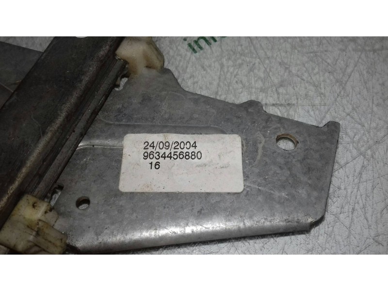 Recambio de elevalunas delantero derecho para peugeot 307 break/sw (s2) sw pack referencia OEM IAM 9634456880  ELECTRICA