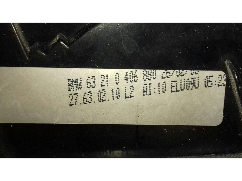 Recambio de piloto trasero derecho para bmw serie 3 berlina (e90) 320i referencia OEM IAM 63210406880  