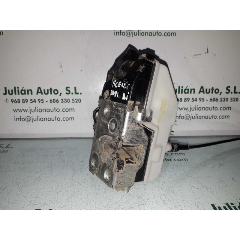 Recambio de cerradura puerta delantera izquierda para renault scenic ii emotion referencia OEM IAM 119122  4 PINES