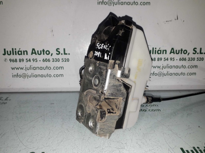 Recambio de cerradura puerta delantera izquierda para renault scenic ii emotion referencia OEM IAM 119122  4 PINES