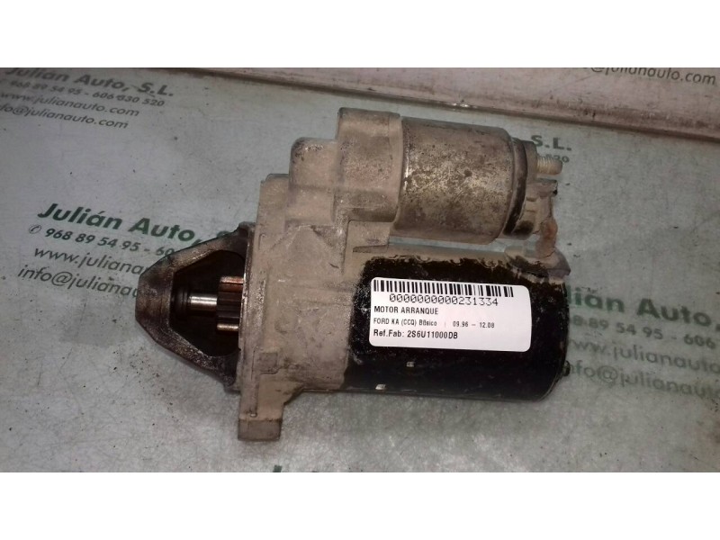 Recambio de motor arranque para ford ka (ccq) básico referencia OEM IAM 2S6U11000DB 0001107418 BOSCH