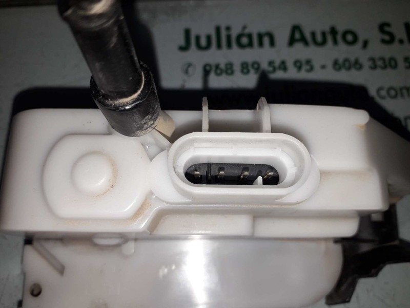 Recambio de cerradura puerta delantera izquierda para renault scenic ii emotion referencia OEM IAM 119122  4 PINES