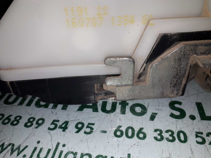 Recambio de cerradura puerta delantera izquierda para renault scenic ii emotion referencia OEM IAM 119122  4 PINES