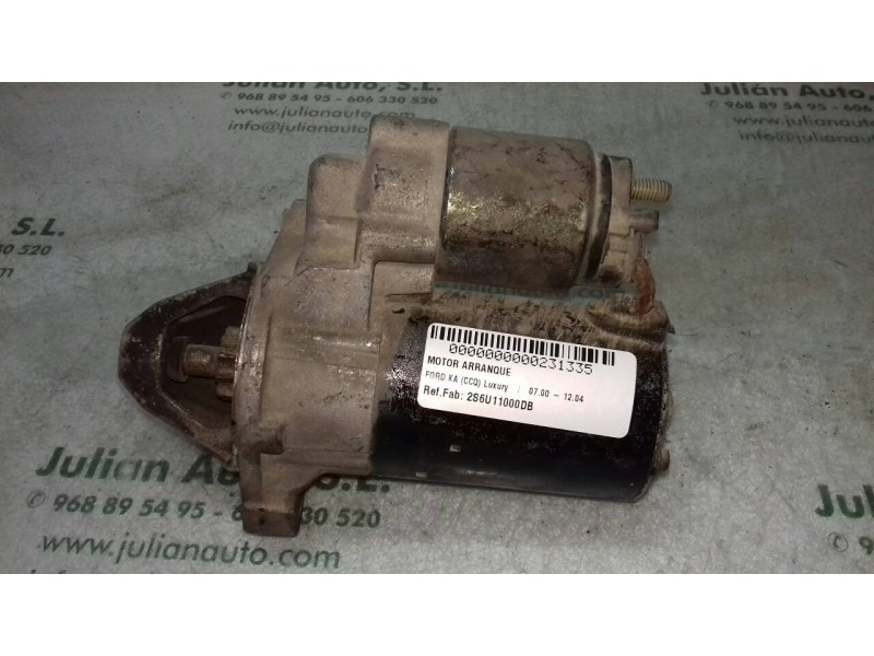 Recambio de motor arranque para ford ka (ccq) luxury referencia OEM IAM 2S6U11000DB 0001107410 BOSCH