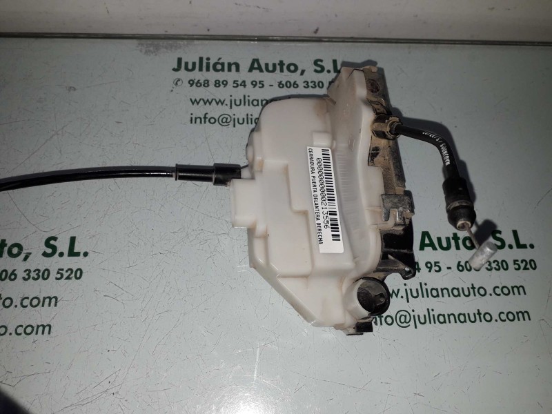 Recambio de cerradura puerta delantera derecha para renault scenic ii emotion referencia OEM IAM 119121  4 PINES