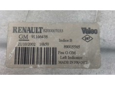 Recambio de piloto delantero izquierdo para renault trafic caja cerrada (ab 4.01) doble cabina l1h1 2,7t referencia OEM IAM 8200 2