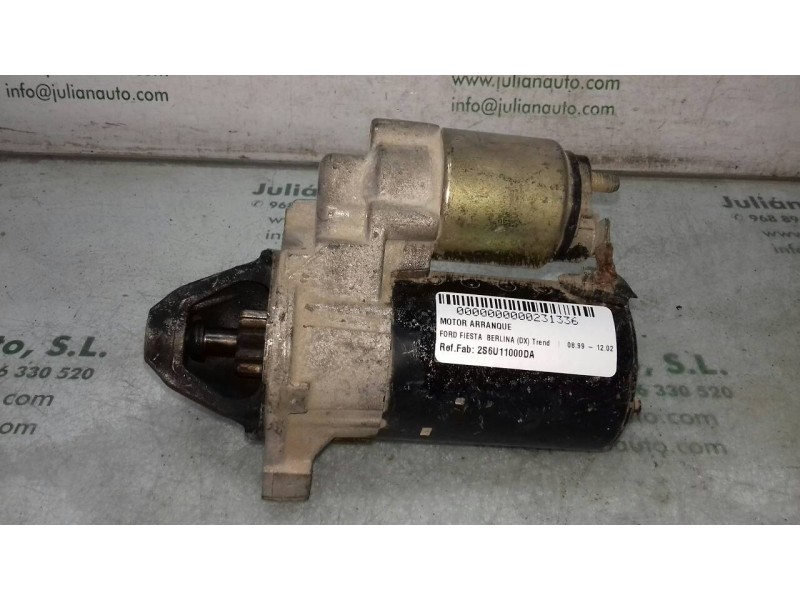 Recambio de motor arranque para ford fiesta berlina (dx) trend referencia OEM IAM 2S6U11000DA 0001107410 BOSCH