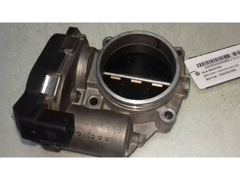 Recambio de caja mariposa para bmw serie 3 berlina (e90) 320i referencia OEM IAM 13547561066 A2C53115534 SIEMENS