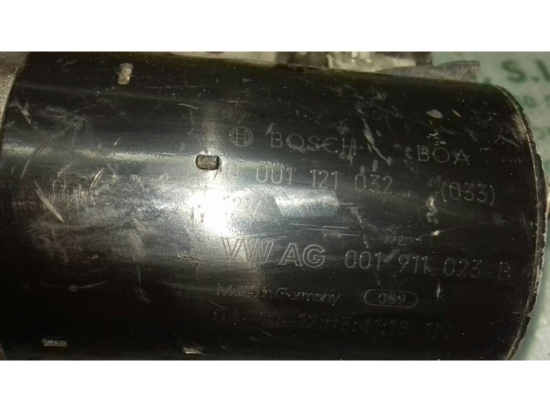 Recambio de motor arranque para skoda fabia (6y2/6y3) comfort referencia OEM IAM 001911023B 0001121032 BOSCH