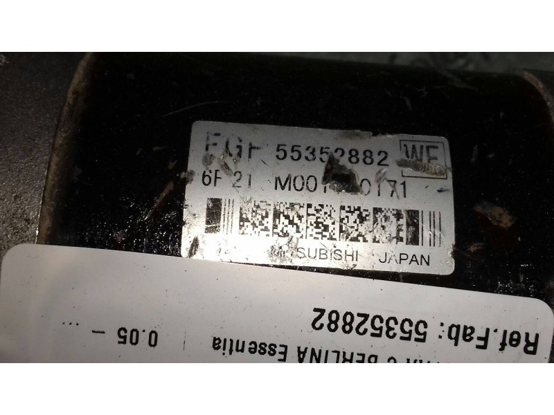 Recambio de motor arranque para opel vectra c berlina essentia referencia OEM IAM 55352882  