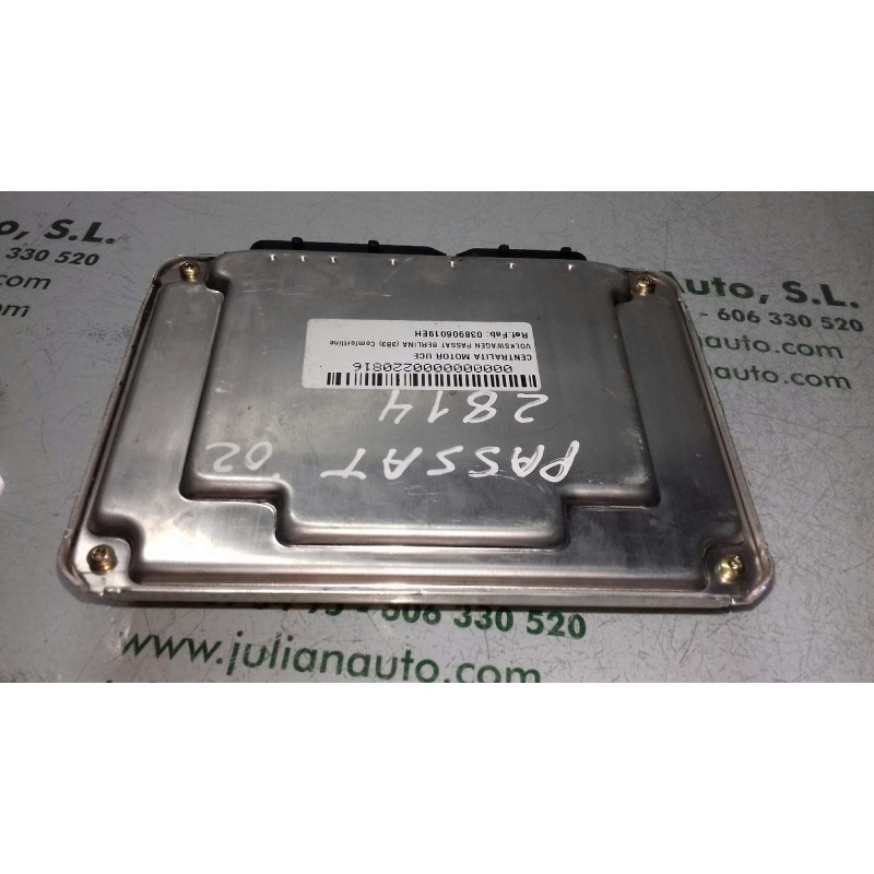 Recambio de centralita motor uce para volkswagen passat berlina (3b3) comfortline referencia OEM IAM 038906019EH 0281010558 BOSC