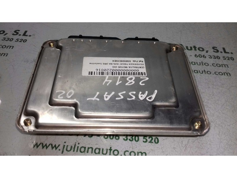 Recambio de centralita motor uce para volkswagen passat berlina (3b3) comfortline referencia OEM IAM 038906019EH 0281010558 BOSC