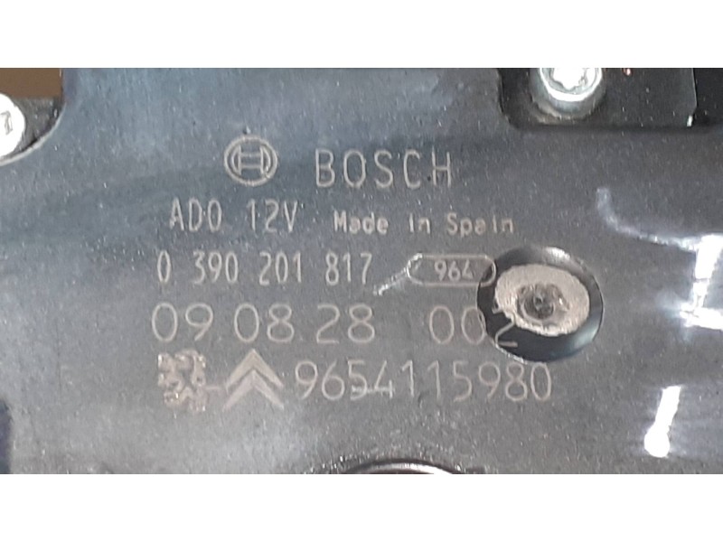 Recambio de motor limpia trasero para citroen c4 picasso exclusive referencia OEM IAM 0390201817 0390201817 BOSCH