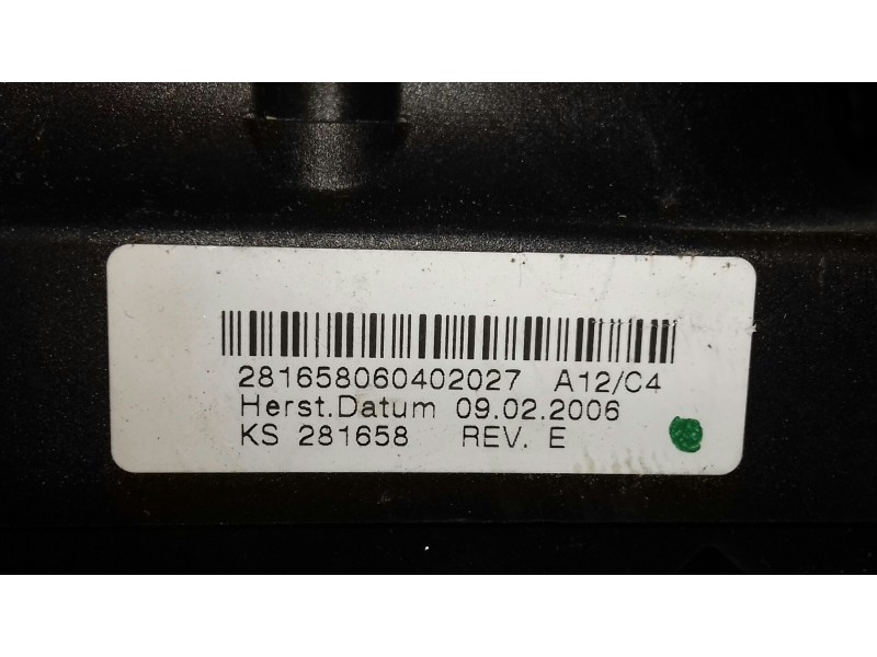 Recambio de centralita motor uce para opel astra h ber. cosmo referencia OEM IAM 0281012548 13216684PF KIT - BOSCH