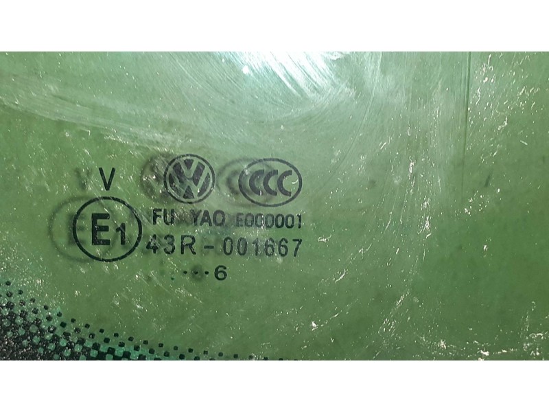 Recambio de luna custodia trasera derecha para volkswagen touran (1t1) advance referencia OEM IAM 43R001667  