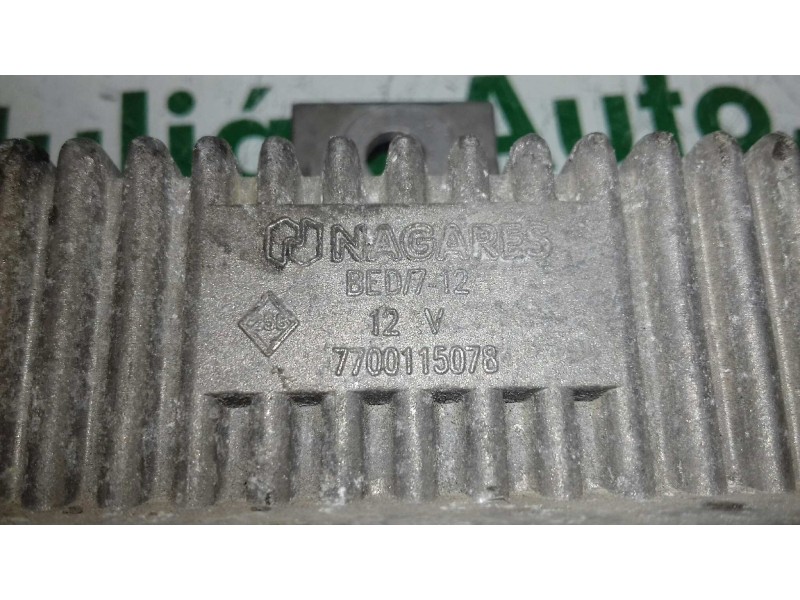 Recambio de caja precalentamiento para renault scenic (ja..) 1.9 dci authentique referencia OEM IAM 7700115078  NAGARES