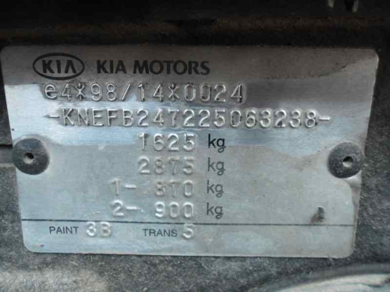 kia shuma ii del año 2002