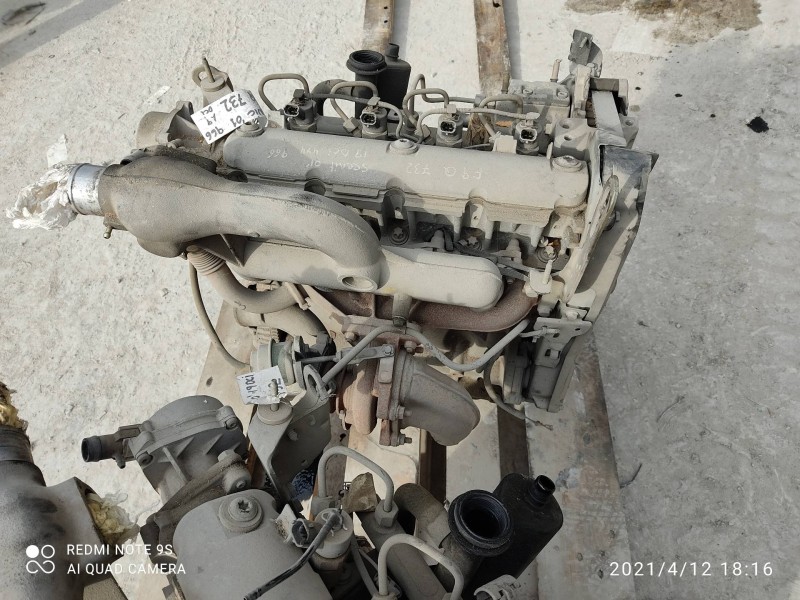 Recambio de motor completo para renault scenic rx4 (ja0) 1.9 dci referencia OEM IAM F9Q732  