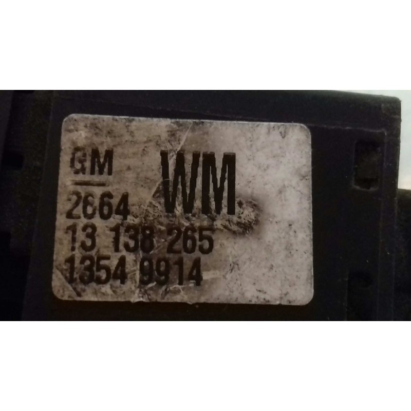 Recambio de interruptor para opel vectra c berlina comfort referencia OEM IAM 13138265 5 PINES CONTROL TRACCION