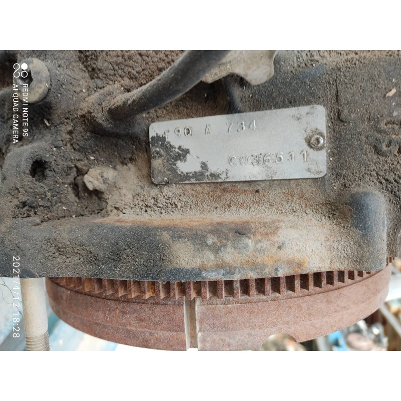 Recambio de motor completo para renault megane i coach/coupe (da0) 1.6e alize referencia OEM IAM F9Q734  