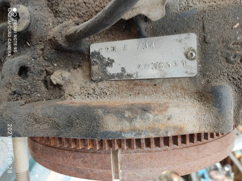 Recambio de motor completo para renault megane i coach/coupe (da0) 1.6e alize referencia OEM IAM F9Q734  