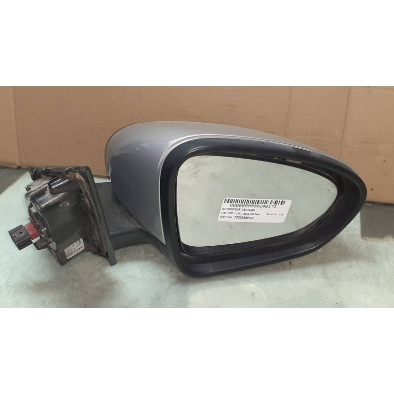 Recambio de retrovisor derecho para fiat tipo ii (357) berlina easy referencia OEM IAM 7356565930E  ELECTRICO